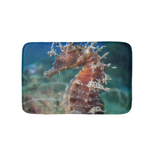 Sea Horse Hippocampus Ramulosus Bath Mat
