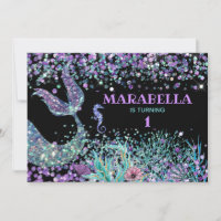 *~*  Sea Horse Mermaid's Tail Magical Birthday