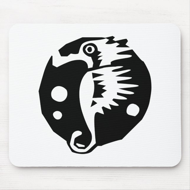 Sea horse mouse mat (Front)