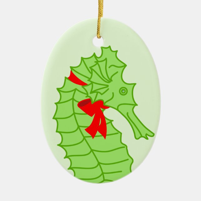Sea Horse Ornament (Front)