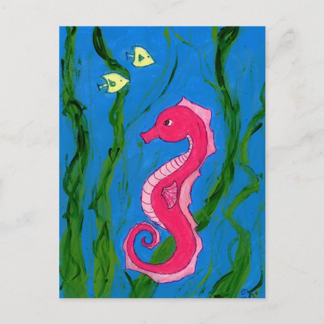 Sea Horse Postcard (Front)