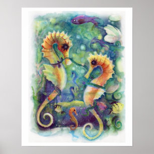 Sea Horse Poster