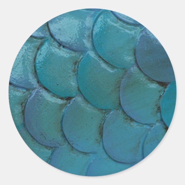 Sea-Horse Scales Sticker (Front)