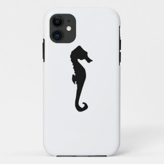 Sea Horse Silhouette iPhone 11 Case