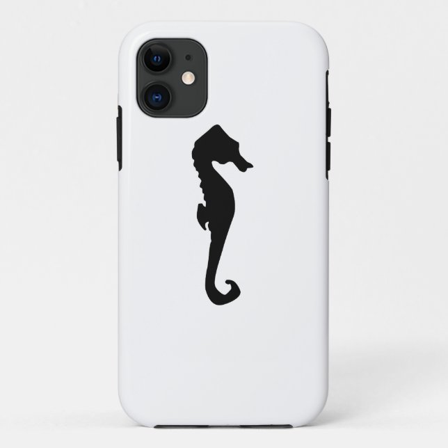 Sea Horse Silhouette Case-Mate iPhone Case (Back)