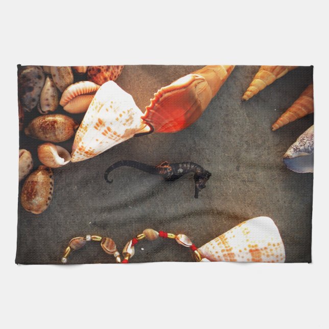 Sea Horse Tea Towel (Horizontal)
