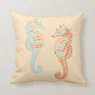 Sea Horses Cushion