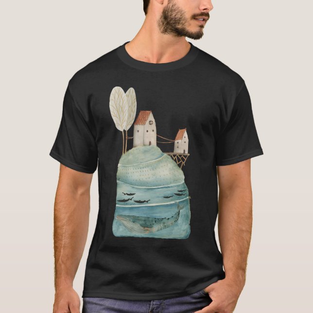 Sea House #1 T-Shirt (Front)