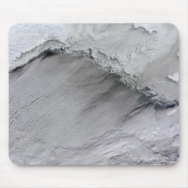 Sea ice and cloud streets in the Bering Sea Mouse Mat (Front)