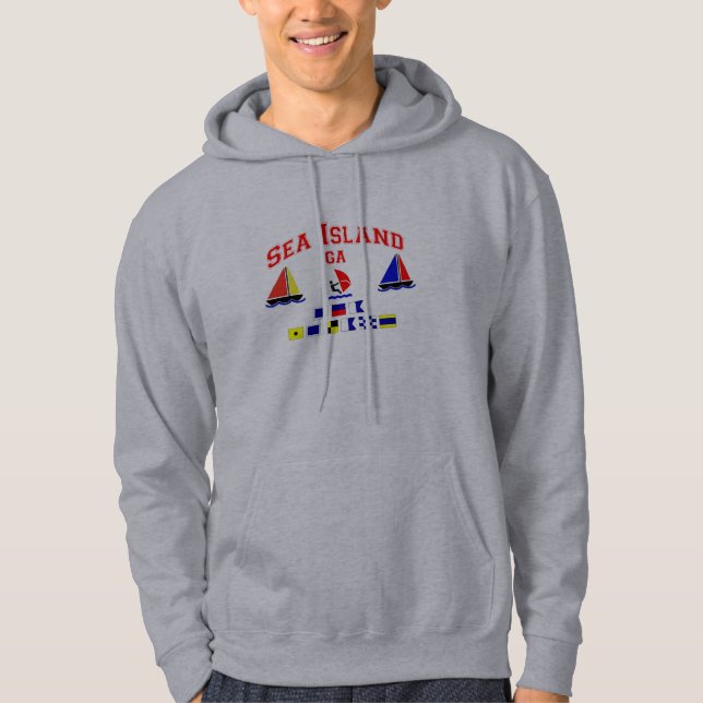 Sea Island-GA. Hoodie (Front)