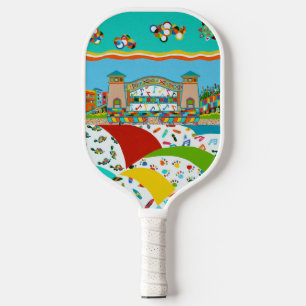 Sea Isle City Band Shell Pickle Ball Paddle