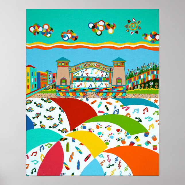 Sea Isle City Band Shell Poster (Front)