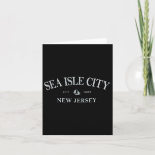 Sea Isle City New Jersey _ Sea Isle City Nj Sailbo Card