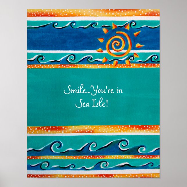 Sea Isle City, NJ Poster (Front)