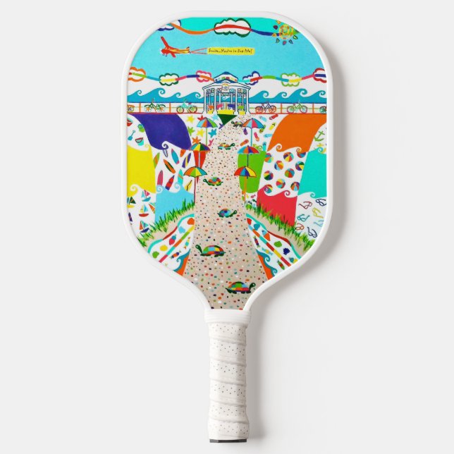 Sea Isle City Promenade Pickleball Paddle (Front)