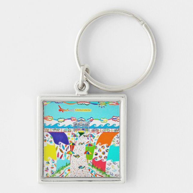 Sea Isle Promenade Key Chain (Front)