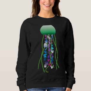 Sea Jellies Jellyfish Cnidaria Marine Animal Sweatshirt