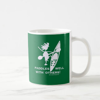 Sea Kayak Paddles Well White Coffee Mug