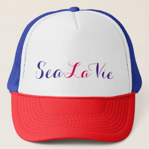 sea la vie trucker beach hat