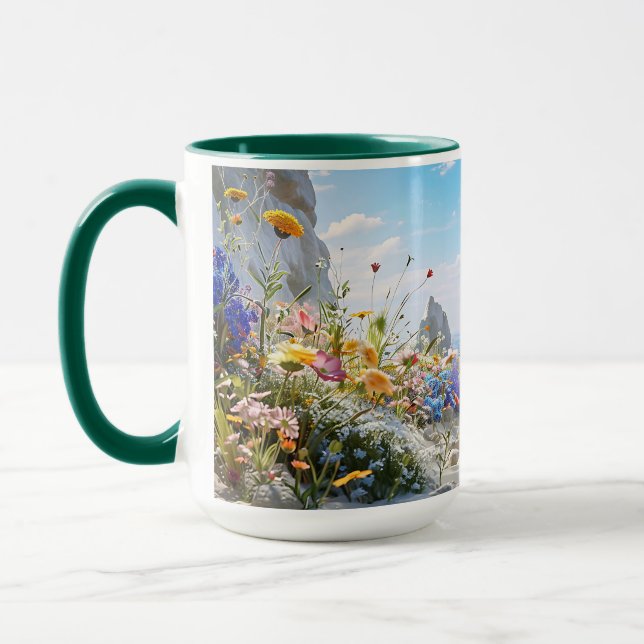 Sea land mug (Left)