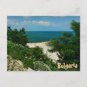 Sea landscape postcard