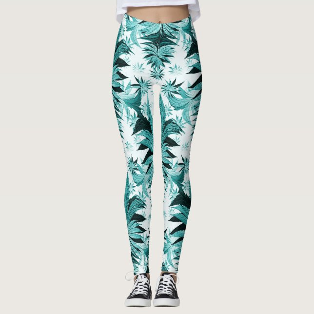 Sea Leaves...... Leggings (Front)