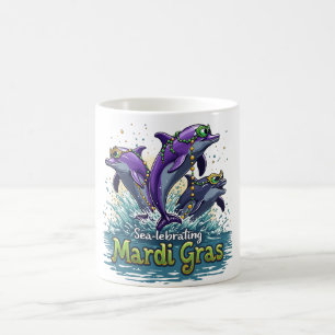 Sea-lebrating Mardi Gras Mug