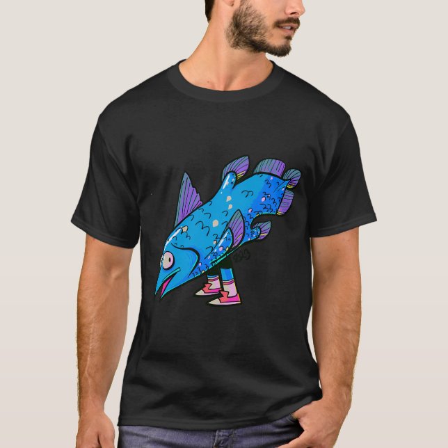 Sea Legs Coelacanth T-Shirt (Front)