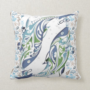 Sea Life American MoJo Pillow