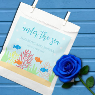 Sea Life Baby Shower Favour Bags