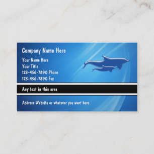Sea Life Business Cards