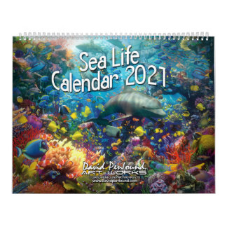 Sea Life Calendar 2021