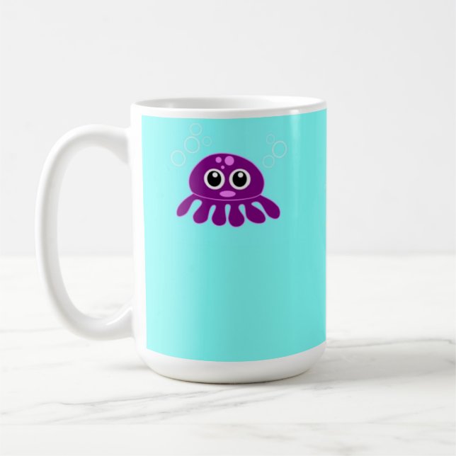 Sea life coffee mug (Left)