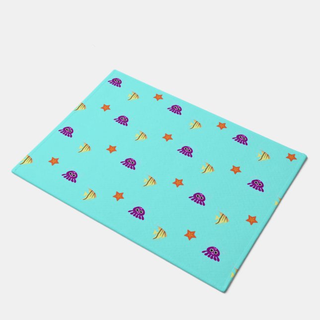 Sea life doormat (Angled)