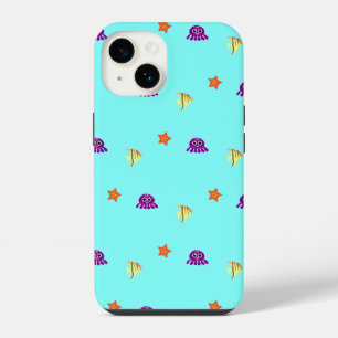 Sea life iPhone 14 case