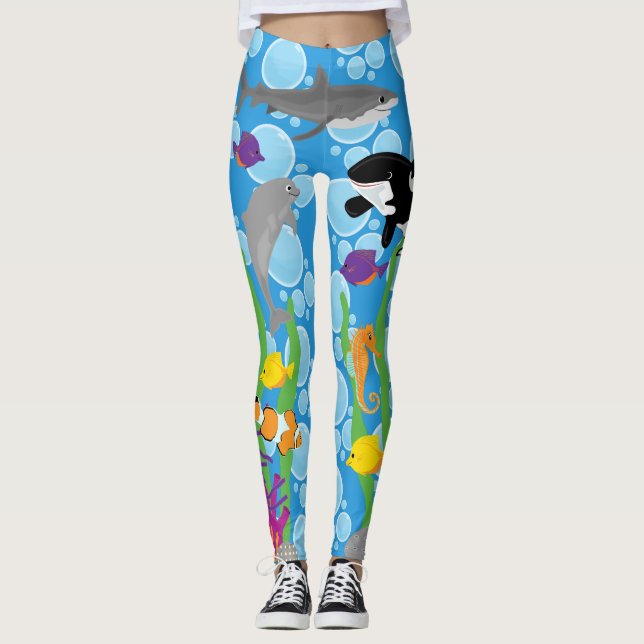 Sea Life Leggings (Front)