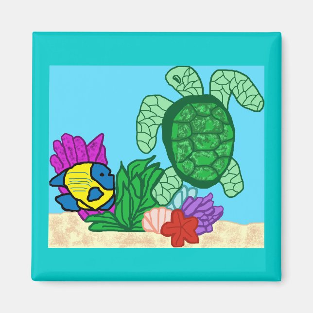 Sea life magnet (Front)