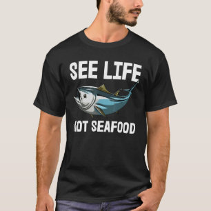Sea Life Not Seafood Offshore Fish Tees Spearfishi
