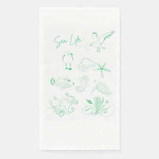 Sea life Paper Napkin