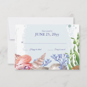 Sea Life Response Card