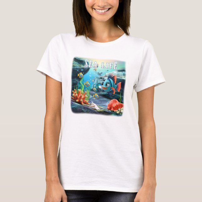 sea life T-Shirt (Front)