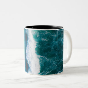 Sea Life Two-Tone Coffee Mug