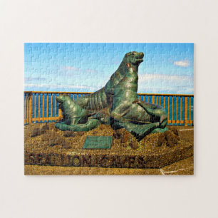 Sea Lion Cave Oregon. Jigsaw Puzzle