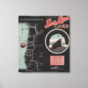 Sea Lion Caves, Florence, Oregon Canvas Print