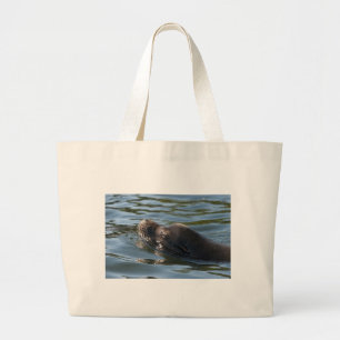 Sea Lion Large Tote Bag