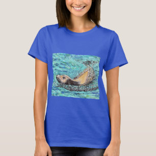 Sea Lion Painting T-Shirt