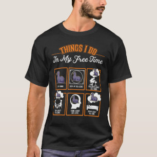 Sea Lion Things I Do In My Free Time T-Shirt