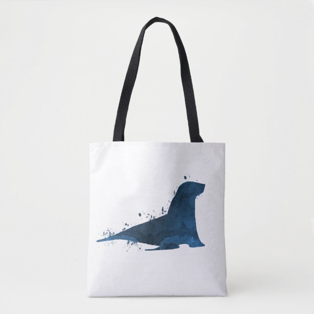 Sea lion tote bag (Front)