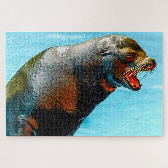 Sea Lions Jigsaw Puzzle (Horizontal)