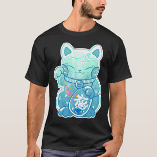 Sea Manekineko Sticker T-Shirt